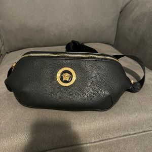 Versace Leather Belt Bag